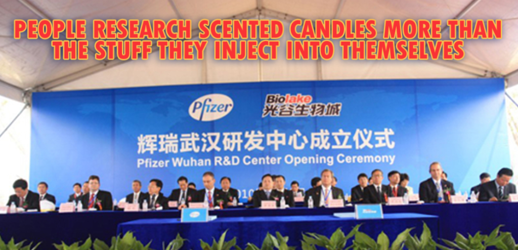 PFIZER / BIONTECH AND BILL GATES / CHINA ARE LIKE TWO COUPLES OF SWINGERS IN A PERPETUAL ORGY